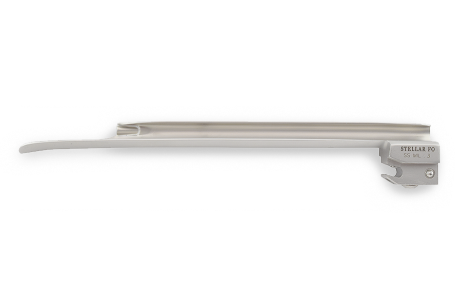 Stellar Series™ Laryngoscope Blades (Miller Profile) Size 3